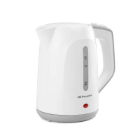 Orbegozo KT 5011 Hervidor de Agua Rapido y Seguro - Potencia 1100W - Capacidad 1L - Asa de Tacto Frio - Resistencia Oculta - Base Giratoria 360°