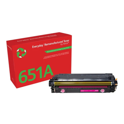 Xerox Everyday HP CE343A/CE743A/CE273A Magenta Cartucho de Toner Remanufacturado - Reemplaza 651A/307A/650A