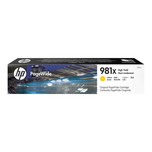 HP 981X Amarillo Cartucho de Tinta Original - L0R11A