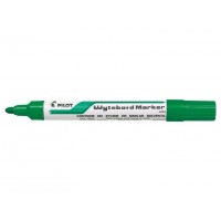 Pilot Rotulador para Pizarra Blanca - Punta Redonda de 4mm - Trazo de 1.8mm - Borrable en Seco - Color Verde