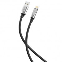 XO Cable NB251 Carga Rapida USB - Lightning - 6A - 1m - Color Negro