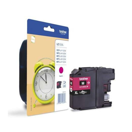 Brother LC125XL Magenta Cartucho de Tinta Original - LC125XLMBP