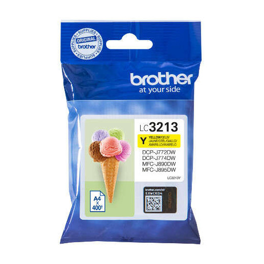 Brother LC3213 Amarillo Cartucho de Tinta Original - LC3213Y