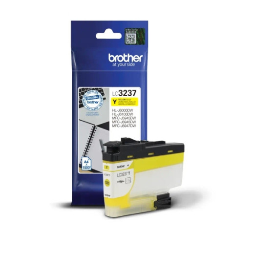 Brother LC3237 Amarillo Cartucho de Tinta Original - LC3237Y