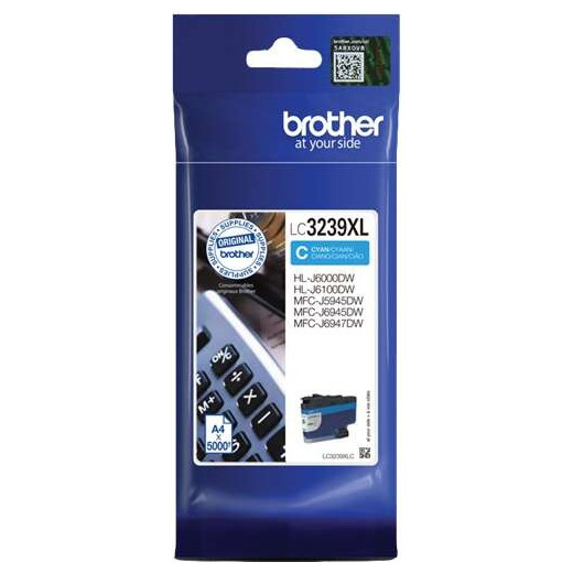 Brother LC3239XL Cyan Cartucho de Tinta Original - LC3239XLC