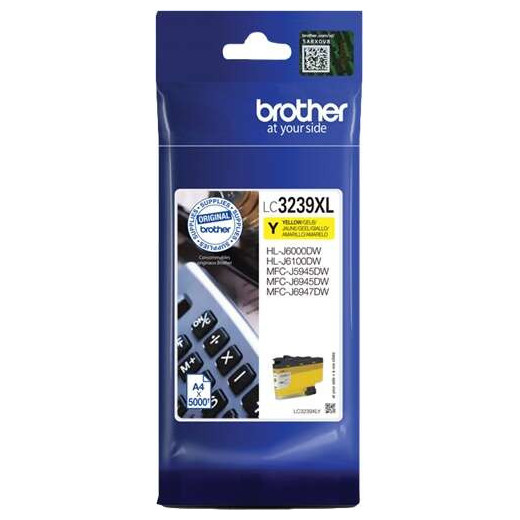 Brother LC3239XL Amarillo Cartucho de Tinta Original - LC3239XLY