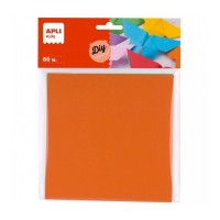 Apli Pack de 50 Hojas de Papel Origami - Color en Ambas Caras - Colores Surtidos