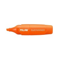 Milan Capsule Marcador Fluorescente - Punta Biselada 2 - 4mm - Color Naranja