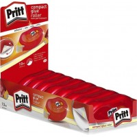 Pritt Compact Roller Adhesivo Removible 8.4mm x 10m - Aplicacion Limpia - Preciso y Reciclable