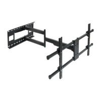 Tooq Soporte de Pared con Brazo Articulado para TV de 43"-80" - Gran Angular - Giratorio e Inclinable - Peso Max 50Kg - VESA 800x400mm - Color Negro