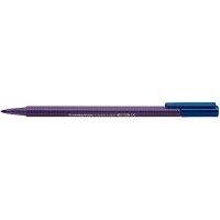 Staedtler Triplus Color 323 Rotulador de Punta Fina - Trazo 1mm Aprox - Tinta Base de Agua - Color Azul Indigo