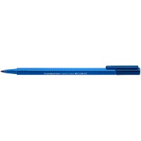 Staedtler Triplus Color 323 Rotulador de Punta Fina - Trazo 1mm Aprox - Tinta Base de Agua - Azul Delft