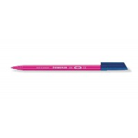 Staedtler Noris 326 Rotulador de Punta Fina - Trazo 1mm Aprox - Tina Base de Agua - Color Magenta