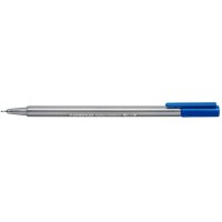 Staedtler Triplus Fineliner 334 Rotulador de Punta Fina - Trazo de 0.3mm - Tinta Base de Agua - Color Azul