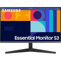 Samsung Essential S3 Monitor 24" LCD IPS FullHD 1080p 100Hz Freesync - Respuesta 4ms - Angulo de Vision 178° - HDMI