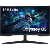 Samsung Odyssey G5 Monitor 27" LED VA Curvo QHD 165Hz FreeSync - Respuesta 1ms - Angulo de Vision 178º - HDMI