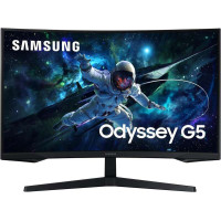 Samsung Odyssey G5 Monitor 32" LED VA Curvo QHD 165Hz FreeSync - Respuesta 1ms - Angulo de Vision 178º - HDMI