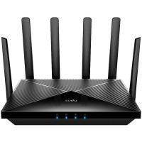 Cudy LT18 Router WiFi 6 AX1800 4G LTE Doble Banda - 1x Puerto Wan 10/100/1000Mbps y 3x Puertos Lan 10/100/1000Mbps - 6 Antenas Externas