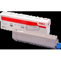 OKI C813 Negro Cartucho de Toner Original - 46471116