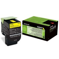 Lexmark CS310/CS410/CS510 Amarillo Cartucho de Toner Original - 70C2HY0/70C2HYE/70C0H40/702HY