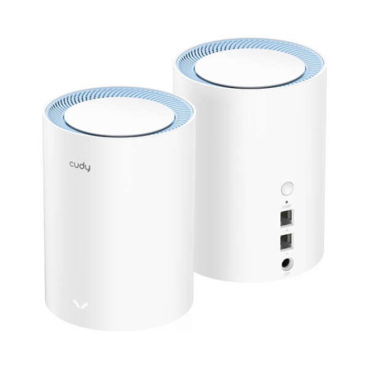 Cudy M1200 Pack de 2 Sistemas WiFi Mesh AC1200 Dual Band - 867Mbps en 5GHz