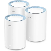 Cudy M1200 Pack de 3 Sistemas WiFi Mesh AC1200 Dual Band - 867Mbps en 5GHz