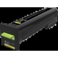 Lexmark CS820/CX820/CX825/CX860 Amarillo Cartucho de Toner Original - 72K20Y0/72K20YE