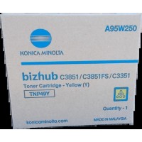 Konica Minolta TNP49 Amarillo Cartucho de Toner Original - TNP49Y/A95W250