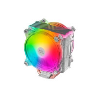 Mars Gaming Doble Ventilador CPU 120mm con Disipador - Iluminacion ARGB - Hasta 220W - Velocidad Max. 1600rpm - 6 Heatpipes