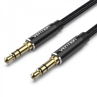 Vention Cable Estereo Jack 3.5 Macho a Jack 3.5 Macho - 2m - Color Negro