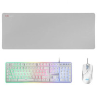 Mars Gaming Pack 3 en 1 de Teclado Tecnologia Hibrida H-Mech