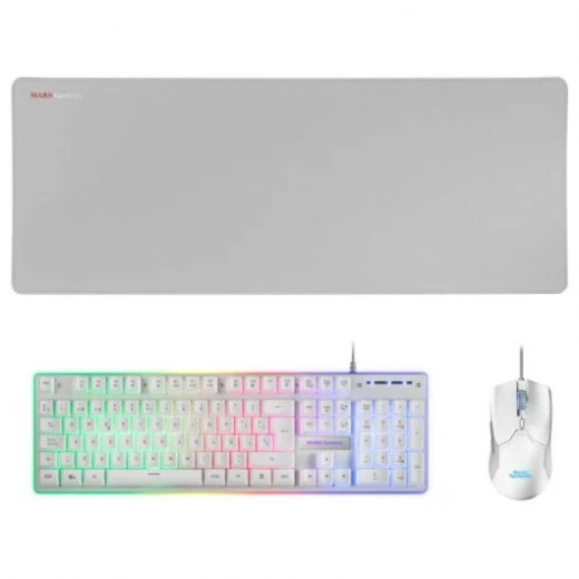 Mars Gaming Pack 3 en 1 de Teclado Tecnologia Hibrida H-Mech