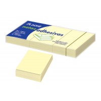 Dohe Blocs de Notas Reposicionables - 100 Hojas - Papel de 75gr - Ideal para Oficina y Escuela