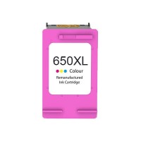 HP 650XL Color Cartucho de Tinta Remanufacturado - Reemplaza CZ102AE