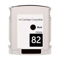 HP 82 Negro Cartucho de Tinta Generico - Reemplaza CH565A