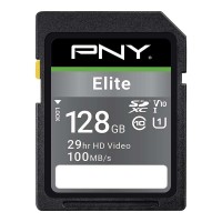 PNY Elite Tarjeta SDXC 128GB U1 V10 Clase 10