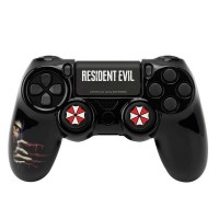 FR-TEC Carcasa Rigida + Grips Resident Evil Umbrella para Dualshock PS4 - Color Negro