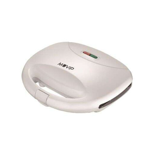 Muvip Sandwichera 750W - 2 Sandwiches - Placas con Corte en el Medio - Facil Limpieza