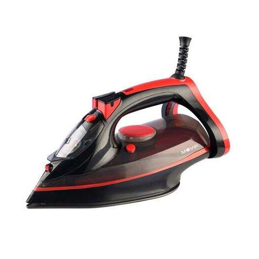 Muvip Plancha de Ropa con Vapor 2400W - Suela de Ceramica - Deposito de 260ml - Control de Temperatura - Antigoteo - Vapor Regulable