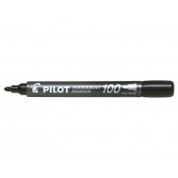 Pilot Rotulador Permanente 100 - Punta Fina de Bala 4