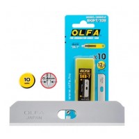 Olfa Pack de 10 Cuchillas de Respuesto para Cutters Olfa SK-7 - Acero Inoxidable