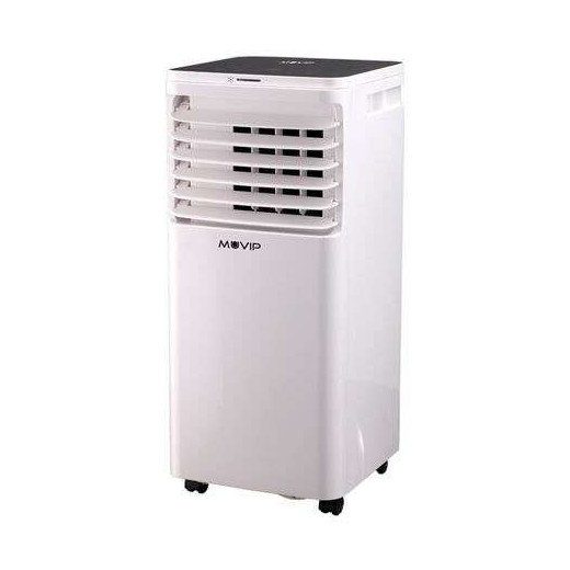 Muvip Aire Acondicionado Portatil 2.250 Frigorias 980W - Pantalla LED - Botonera Tactil - Control Remoto - Funciones de Climatizacion