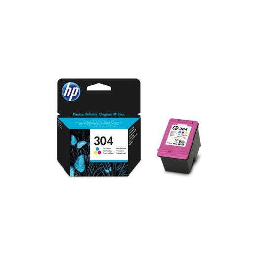 HP 304 Color Cartucho de Tinta Original - N9K05AE