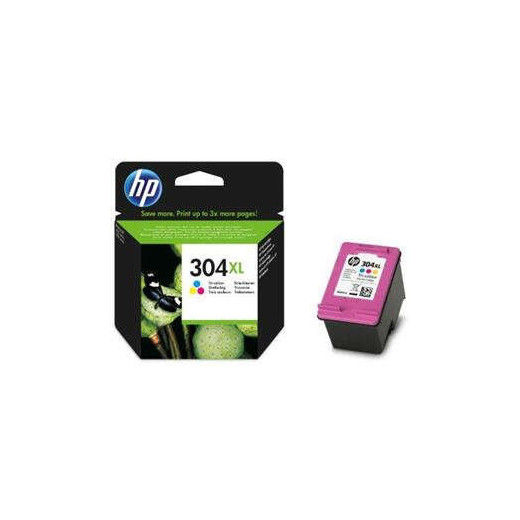 HP 304XL Color Cartucho de Tinta Original - N9K07AE