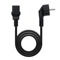 Nanocable Cable de Alimentacion CPU CEE7 Macho a C-13 Hembra 2m - Color Negro