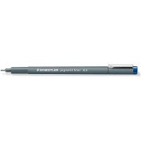 Staedtler Pigment Liner 308 Rotulador Calibrado - Trazo 0.3mm - Secado Rapido - Color Azul