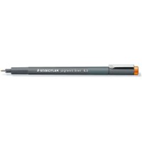 Staedtler Pigment Liner 308 Rotulador Calibrado - Trazo 0.3mm - Secado Rapido - Color Naranja