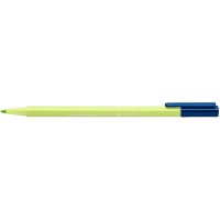 Staedtler Triplus Color 323 Rotulador de Punta Fina - Trazo 1mm Aprox - Tinta Base de Agua - Color Verde Lima