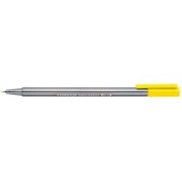 Staedtler Triplus Fineliner 334 Rotulador de Punta Fina - Trazo de 0.3mm - Tinta Base de Agua - Color Amarillo