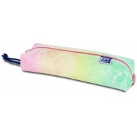 Oxford Kangoo Tie Dye Estuche Rectangular Mediano Acolchado - Diseño Tie Dye - Acolchado para Mayor Proteccion